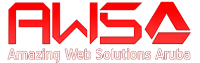 Amazing Web Solutions Aruba logo footer